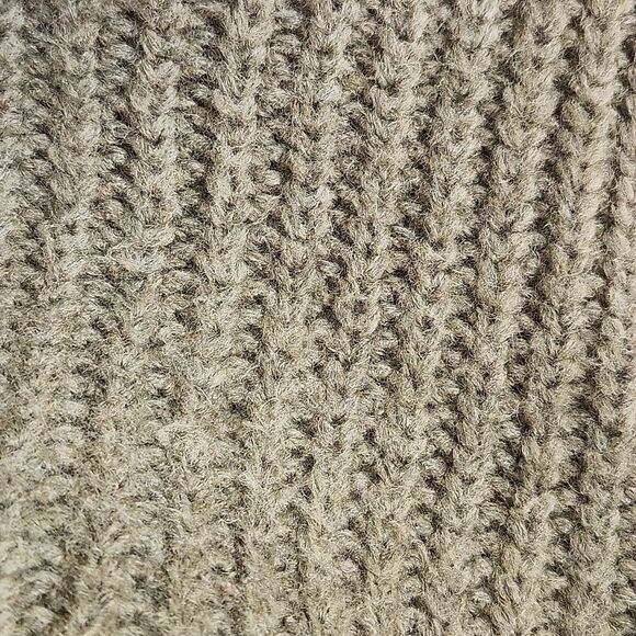 American Eagle cable knit slightly cropped sweater, deep olive green, M - Picture 11 of 11